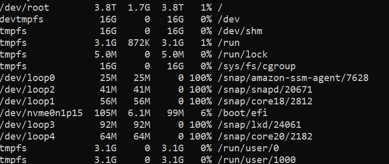 AWS Ethereum Storage